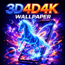 3D 4D 4K Live Wallpaper のアイコン